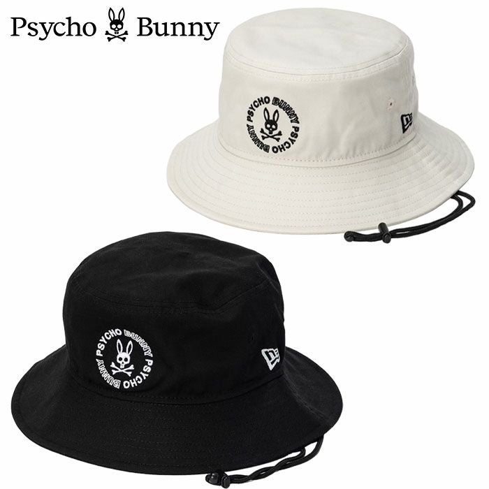 サイコバニーPsychoBunnyハットNEWERAコラボPBMG504Fゴルフ帽子2025春夏モデル日本正規品