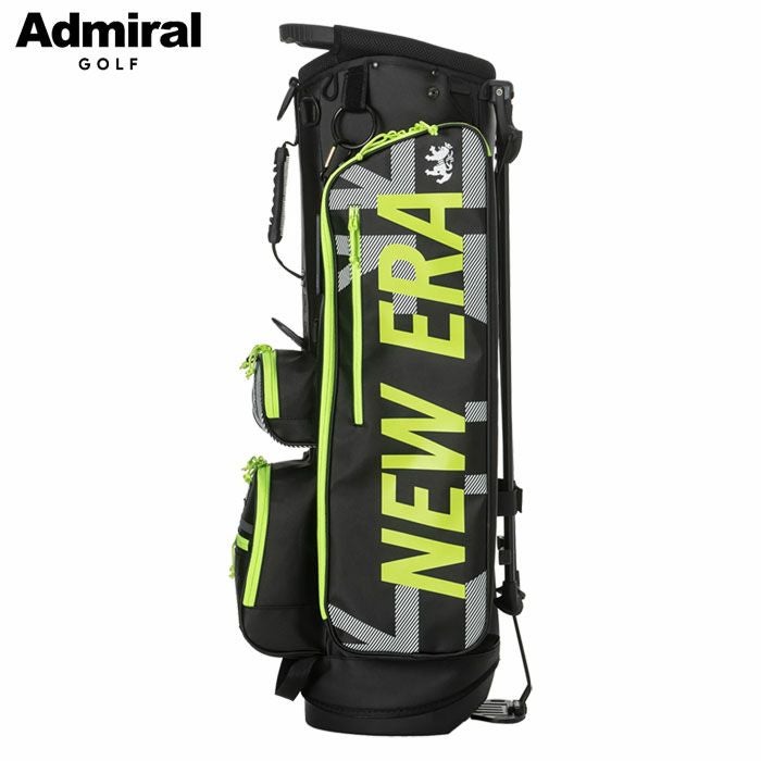 アドミラルAdmiralGolfスタンドキャディバッグニューエラコラボADMG5ACA9.0型48インチ対応ゴルフ2025年モデル日本正規品