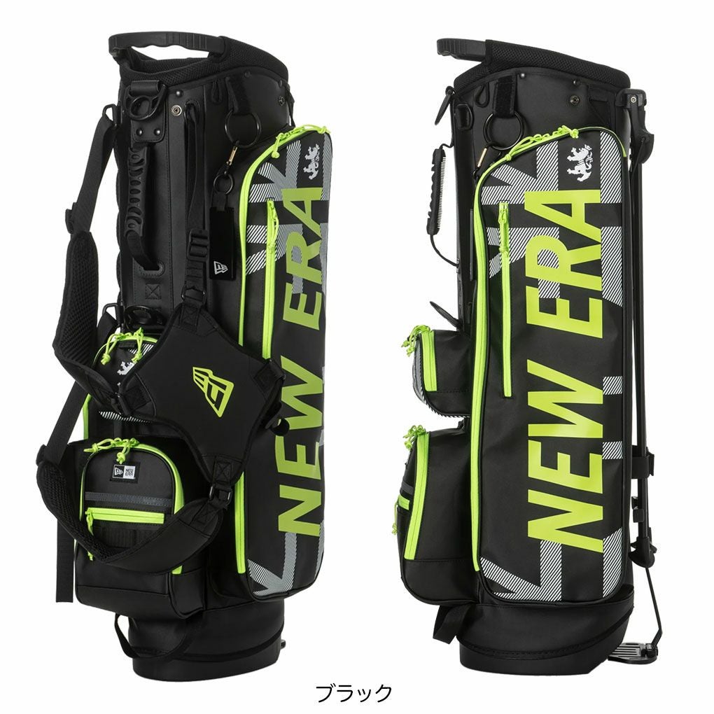 【あつ】Admiral Golf NEW ERA キャディバッグ アドミラル Admiral Golf スタンドキャディバッグニューエラコラボ