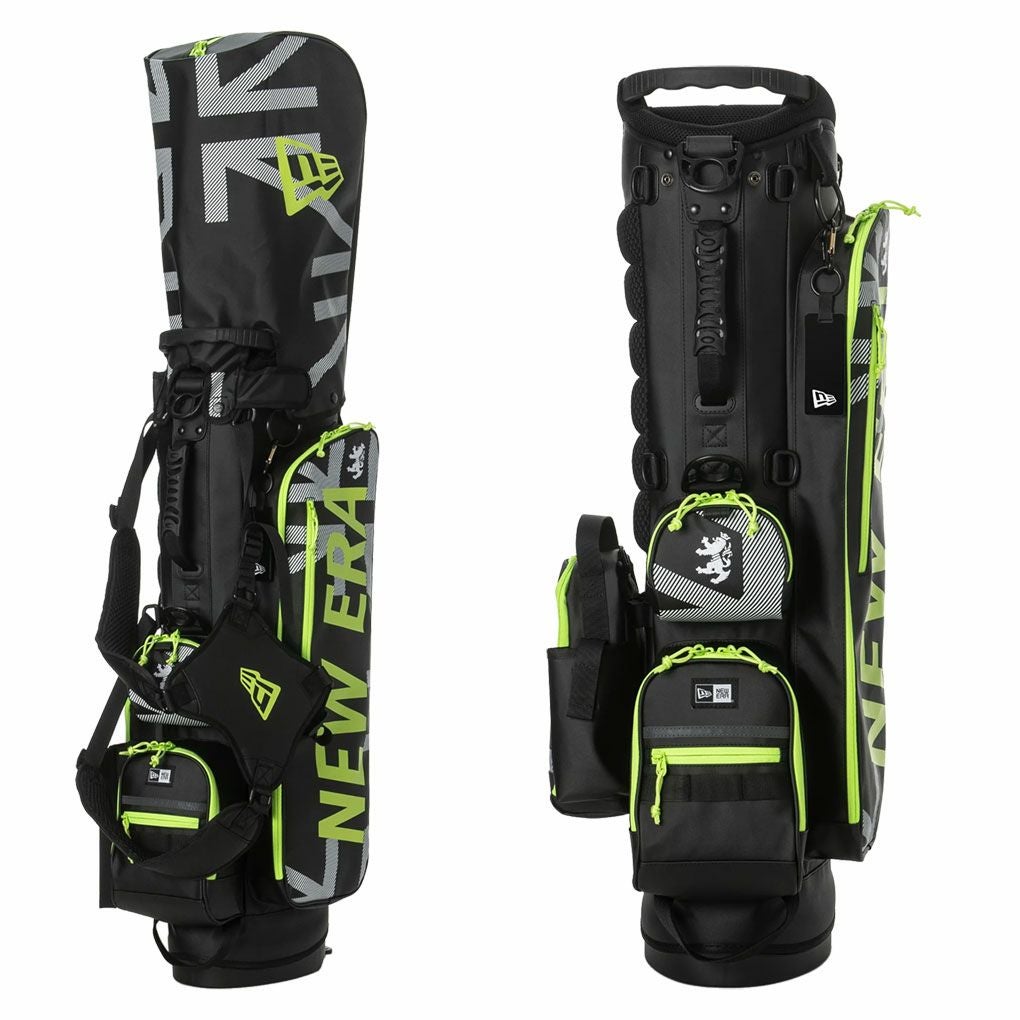 アドミラルAdmiralGolfスタンドキャディバッグニューエラコラボADMG5ACA9.0型48インチ対応ゴルフ2025年モデル日本正規品