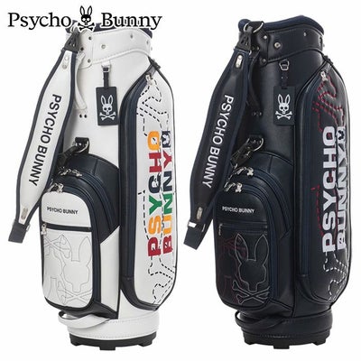 サイコバニーPsychoBunnyカートキャディバッグLOGOARTPBMG5SC59.0型46インチ対応5分割ゴルフバッグ2025年モデル日本正規品