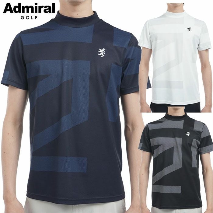 アドミラルAdmiralGolfUJモックネックシャツADMA509メンズゴルフウェアゴルフ2025春夏モデル日本正規品