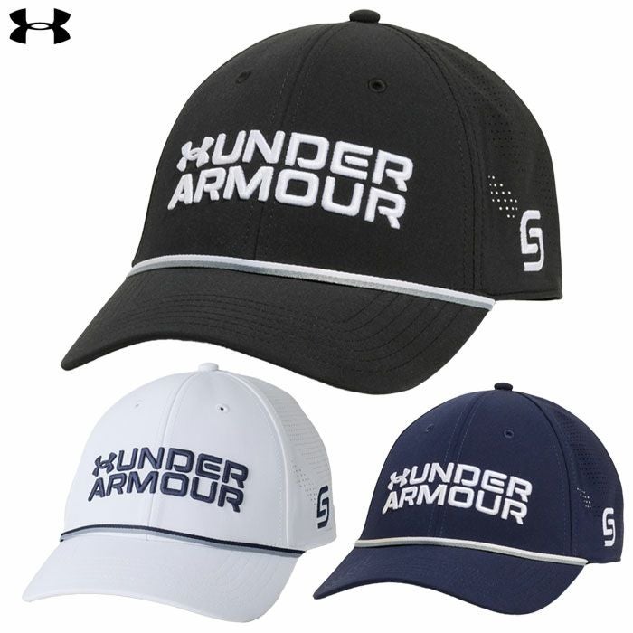 アンダーアーマーUAジョーダン・スピースドライブロープスナップバックキャップ1389912メンズ帽子ゴルフUNDERARMOUR2025年モデル日本正規品