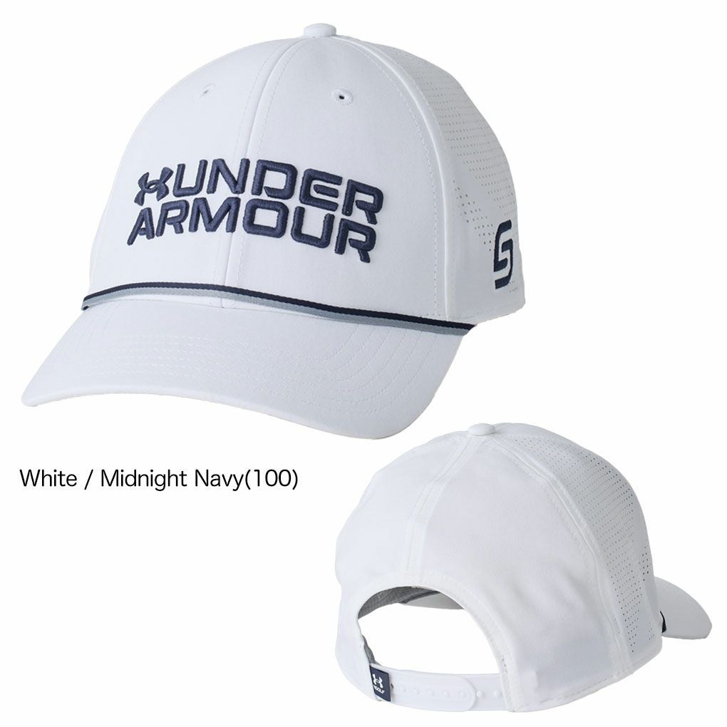 アンダーアーマーUAジョーダン・スピースドライブロープスナップバックキャップ1389912メンズ帽子ゴルフUNDERARMOUR2025年モデル日本正規品