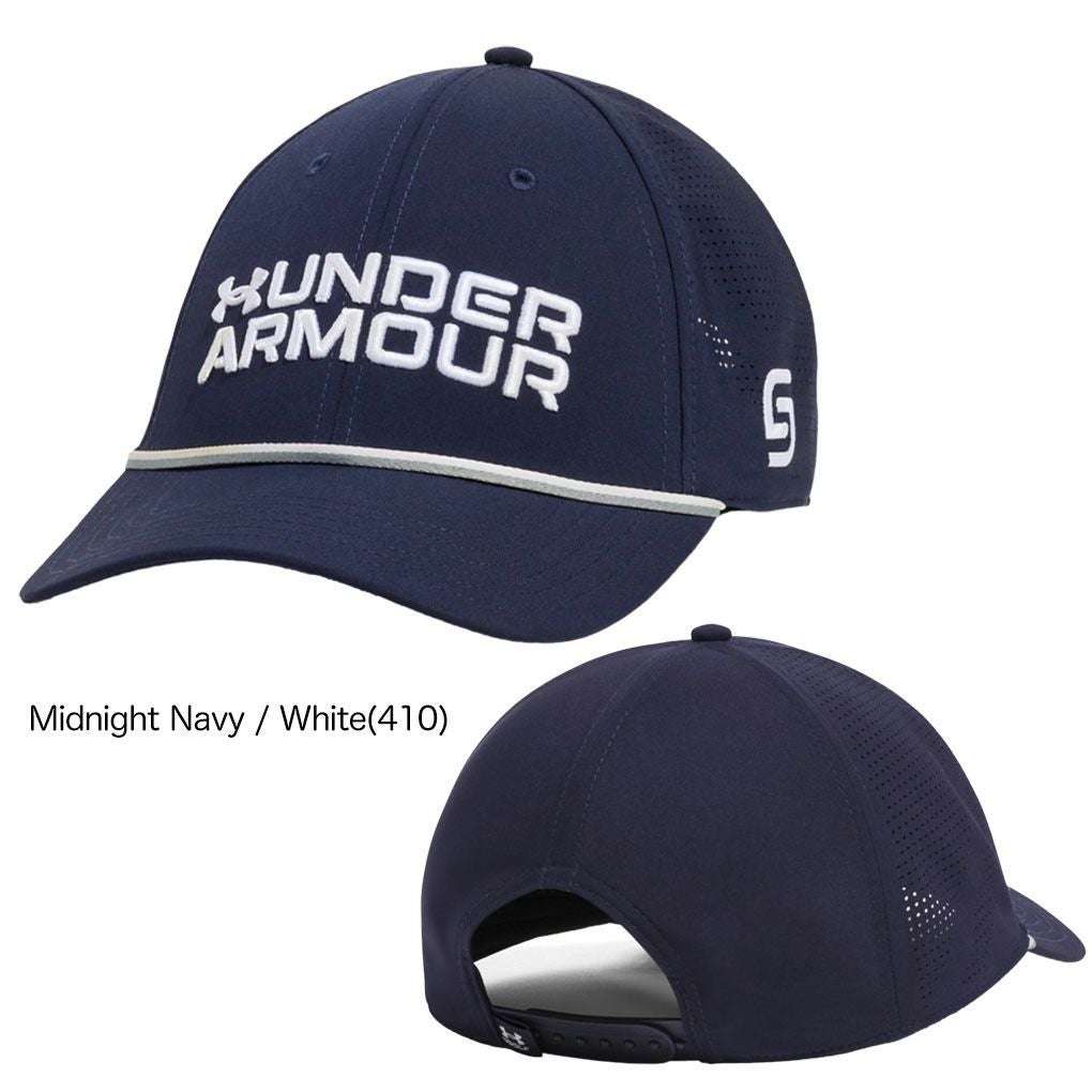 アンダーアーマーUAジョーダン・スピースドライブロープスナップバックキャップ1389912メンズ帽子ゴルフUNDERARMOUR2025年モデル日本正規品