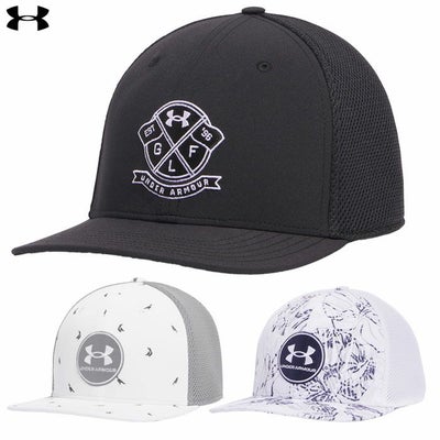アンダーアーマーUAアイソチルドライブローストレートキャップ1389887メンズ帽子ゴルフUNDERARMOUR2025年モデル日本正規品