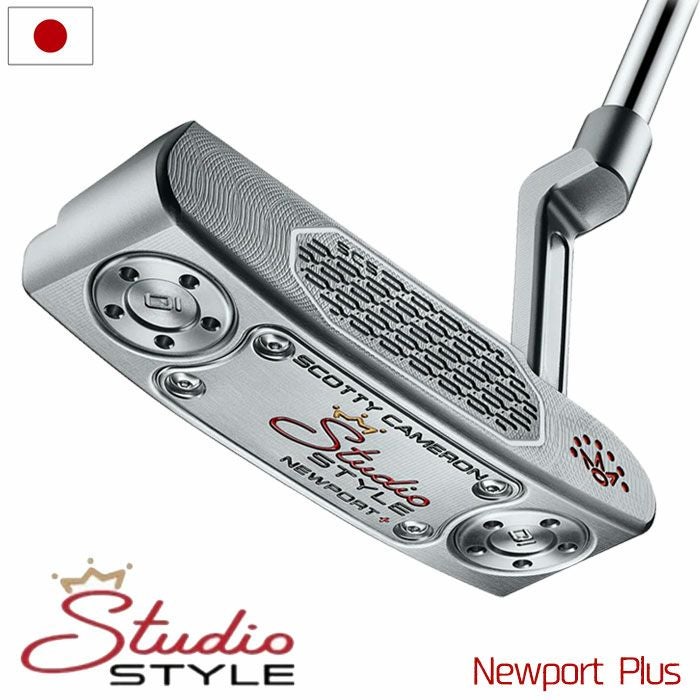 スコッティキャメロン 2025 Studio Style Newport Plus パター メンズ