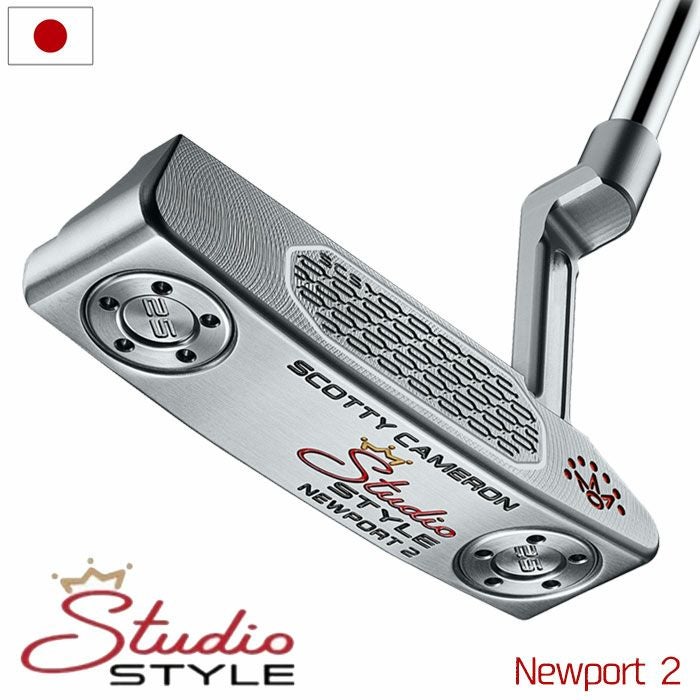 スコッティキャメロン2025StudioStyleNewport2パターメンズ右用スタジオスタイル2025年モデルScottyCameron日本正規品