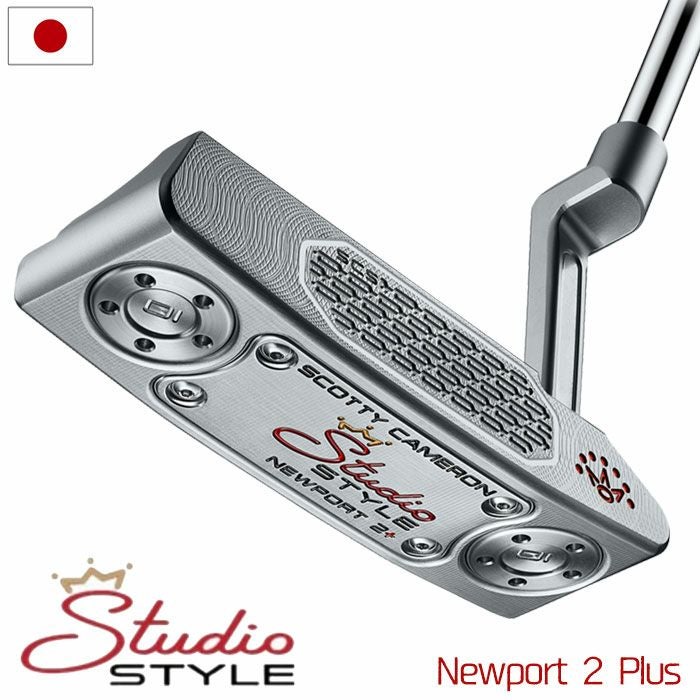 スコッティキャメロン2025StudioStyleNewport2Plusパターメンズ右用スタジオスタイル2025年モデルScottyCameron日本正規品