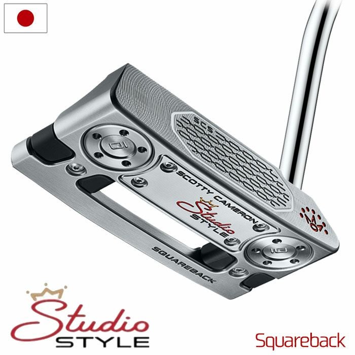 スコッティキャメロン 2025 Studio Style Squareback パター メンズ 右