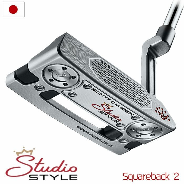 スコッティキャメロン2025StudioStyleSquareback2パターメンズ右用スタジオスタイル2025年モデルScottyCameron日本正規品