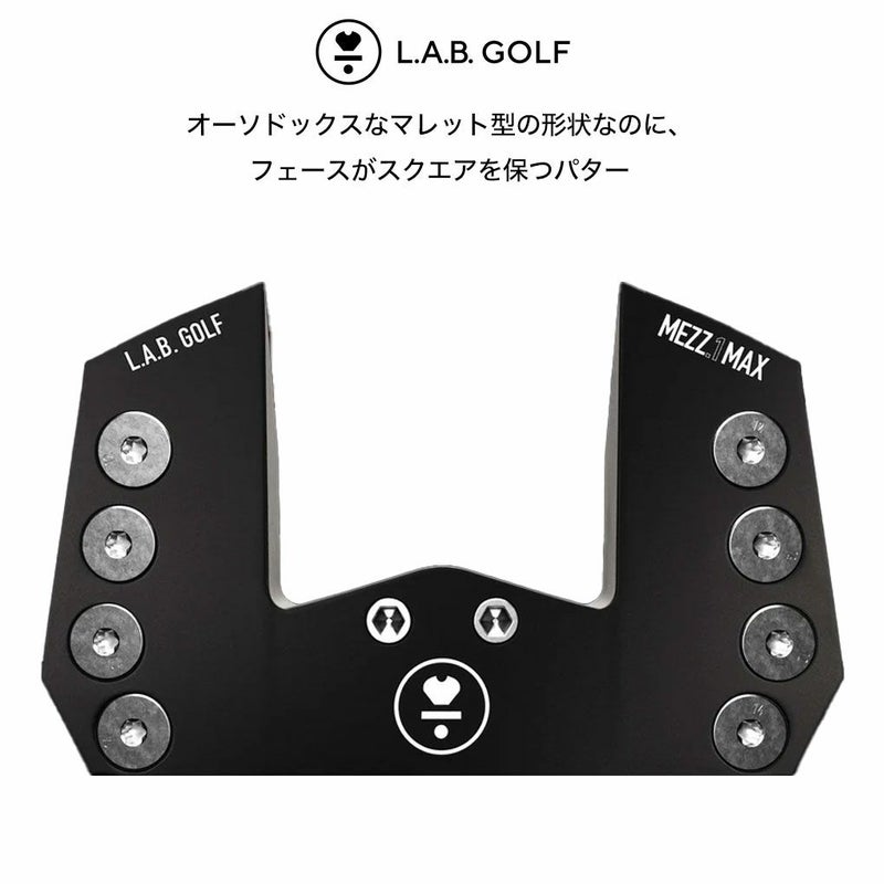 L.A.B.GOLFMEZZ.1MAXStockパターメンズ右用34インチオージー・ワン・アイUSA直輸入品LABラブゴルフゴルフクラブ並行輸入品