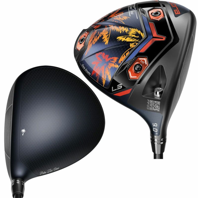 コブラ2025DS-ADAPTLSPalmTreeCrewDriverLimited Editionドライバーメンズ右用HZRDUSBlack60USA直輸入品