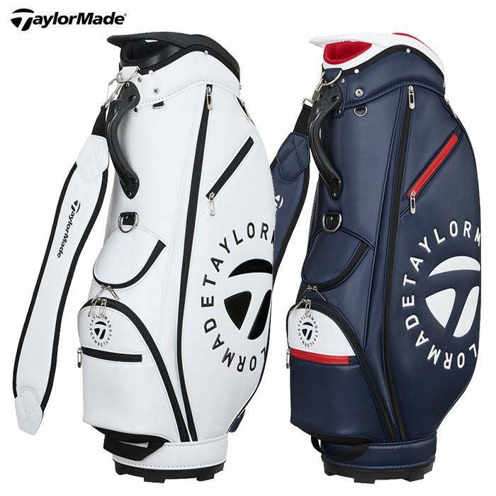 テーラーメイドサークルロゴキャディバッグUN7479.5型47インチ対応4分割カートバッグゴルフTaylorMade日本正規品2025年モデル
