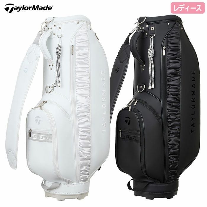 テーラーメイドウィメンズウィルシャーキャディバッグUN764レディース8.5型46インチ対応5分割カートバッグゴルフTaylorMade日本正規品2025年モデル