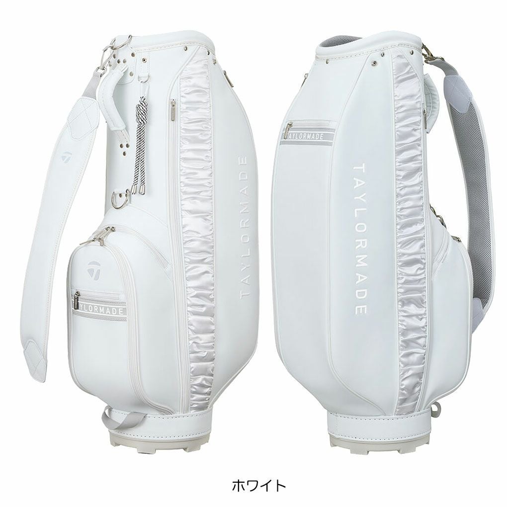 テーラーメイドウィメンズウィルシャーキャディバッグUN764レディース8.5型46インチ対応5分割カートバッグゴルフTaylorMade日本正規品2025年モデル