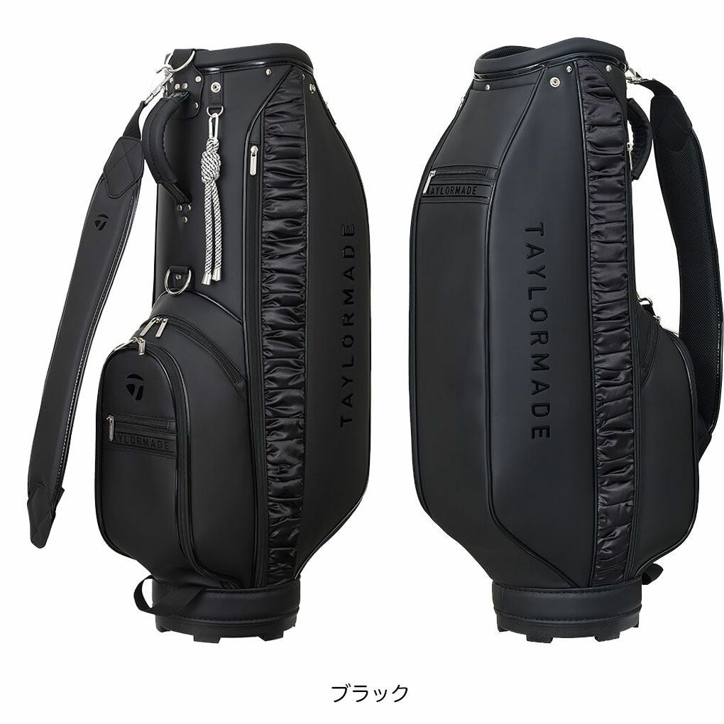 テーラーメイドウィメンズウィルシャーキャディバッグUN764レディース8.5型46インチ対応5分割カートバッグゴルフTaylorMade日本正規品2025年モデル