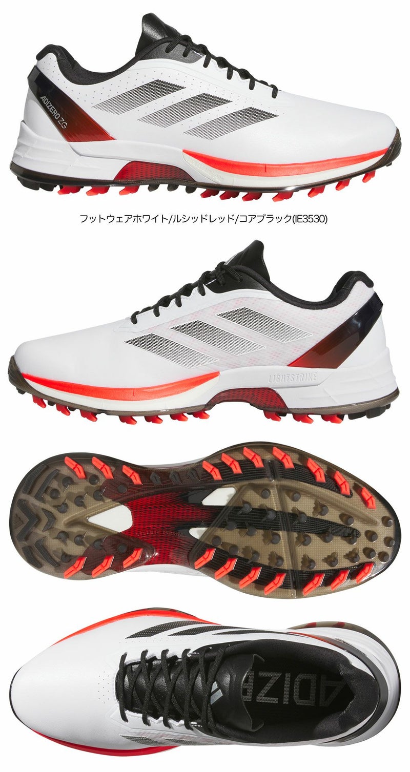 アディダススパイクレスシューズアディゼロゼッドジー25NLC98メンズゴルフシューズ靴2025年モデルadidas日本正規品