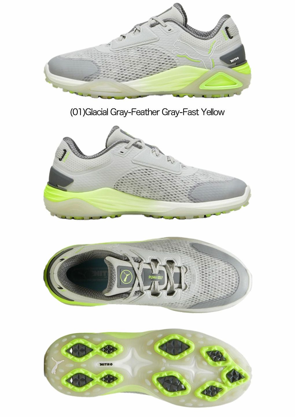 プーマゴルフメンズゴルフシャドウキャットニトロスパイクレスシューズ310249ゴルフシューズPUMA2025年モデル日本正規品