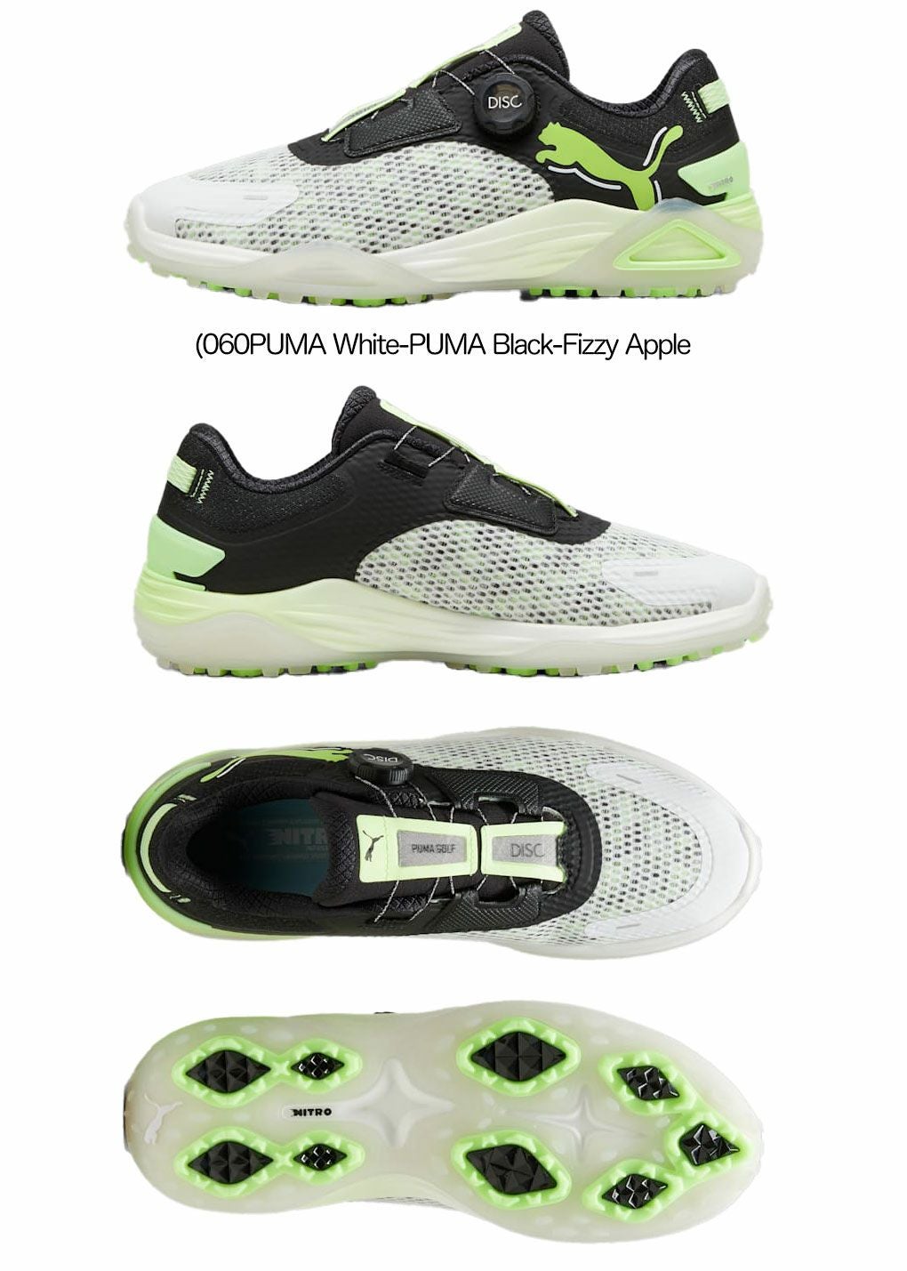 プーマゴルフシャドウキャットニトロディスクスパイクレスシューズ310219ゴルフシューズPUMA2024年モデル日本正規品