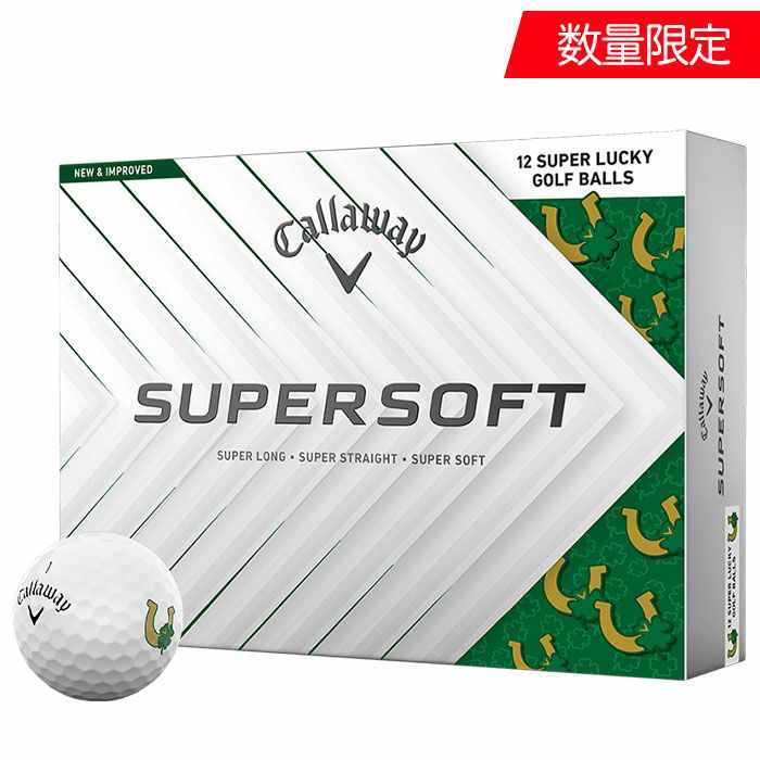 キャロウェイSupersoftLuckyGolfBalls2025ゴルフボール