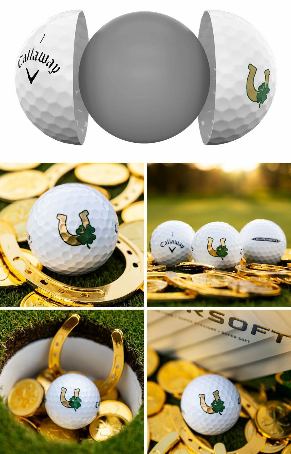キャロウェイSupersoftLuckyGolfBalls2025ゴルフボール