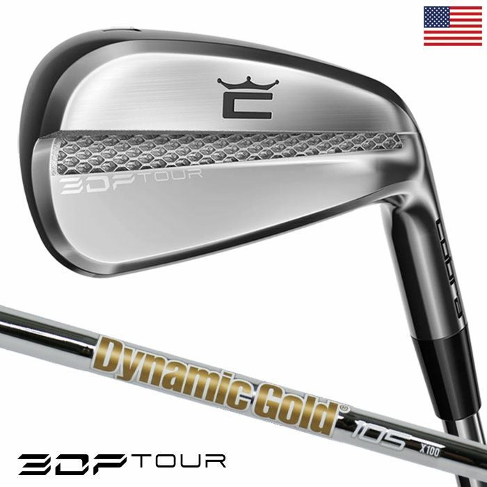 コブラ2025COBRA3DPTourIronsアイアン7本セット(4-9,PW)メンズ右用DynamicGold105スチールシャフト装着USA直輸入品