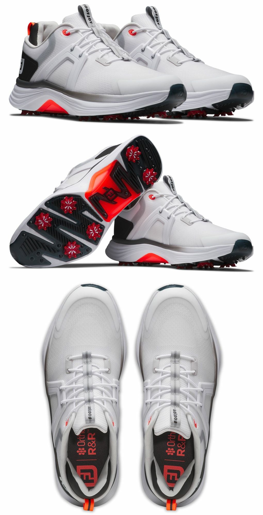 フットジョイMEN'SハイパーフレックスLACEDゴルフシューズスパイクレスメンズ55469靴FOOTJOY2025年モデル日本正規品