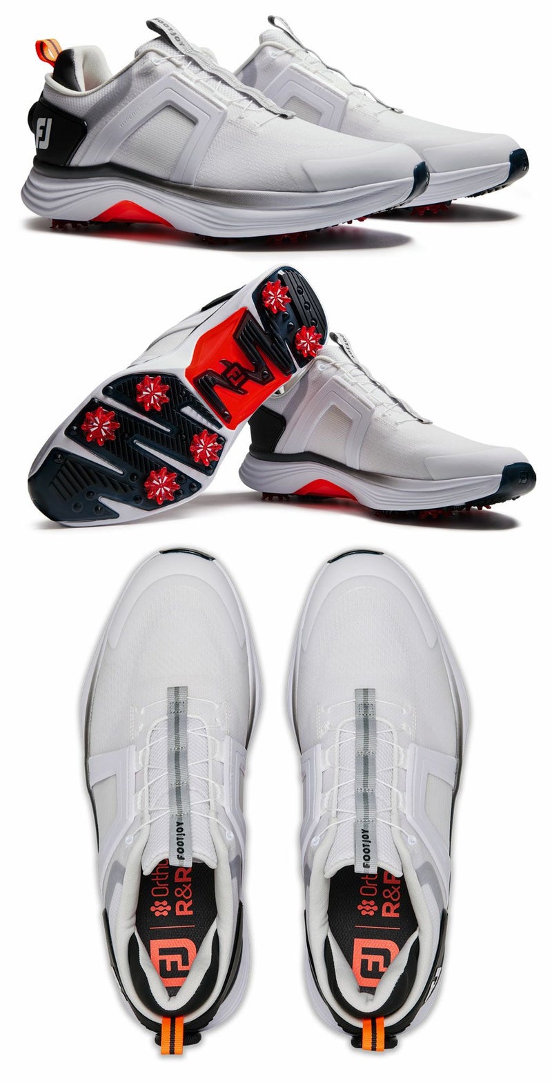 フットジョイMEN'SハイパーフレックスBOAゴルフシューズスパイクレスメンズ靴FOOTJOY2025年モデル日本正規品