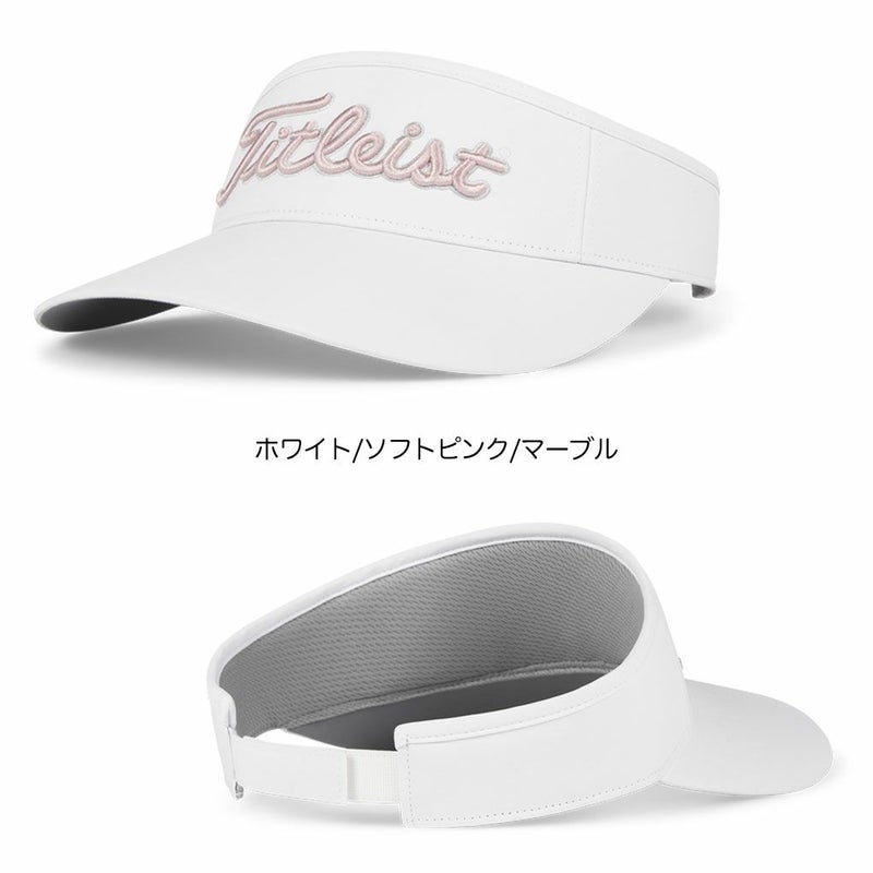タイトリストWomen'sSundropVisorレディースサンバイザーTH23WSVN2-150帽子ゴルフTITLEIST日本正規品