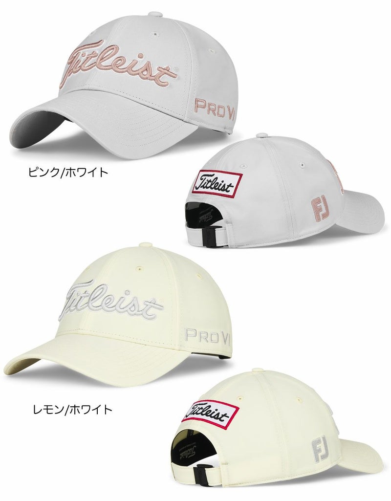タイトリストウィメンズツアーパフォーマンスキャップレディースTH25AWTPN2帽子ゴルフ2025春夏モデルTITLEIST日本正規品