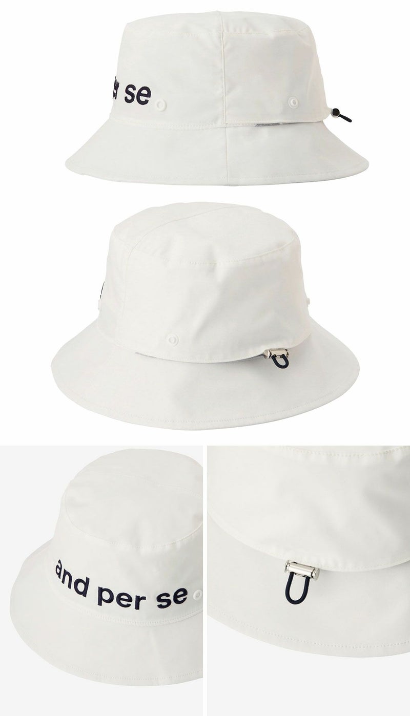 アンパスィバケットハットAUS8615メンズレディースゴルフキャップ帽子andperse2025春夏モデル日本正規品
