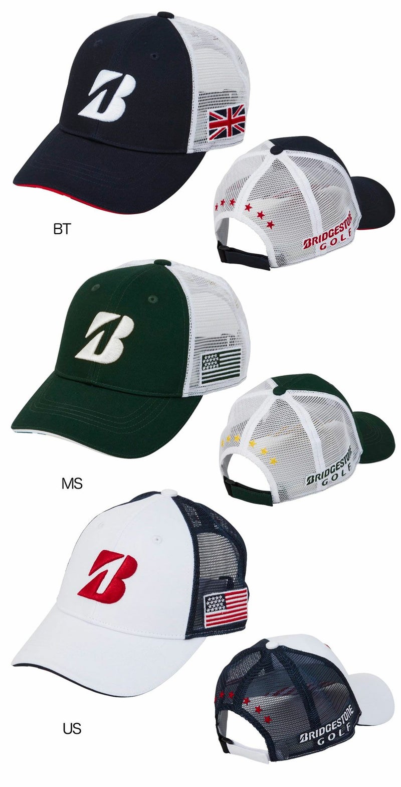 ブリヂストンゴルフメジャーハーフメッシュキャップCPJ25BメンズBRIDGESTONEGOLF2025春夏モデル日本正規品
