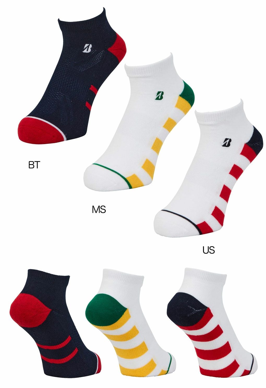 BSブリヂストンゴルフメジャーイメージモデルソックスSOJ25Aメンズゴルフ靴下BRIDGESTONEGOLF2025春夏モデル日本正規品