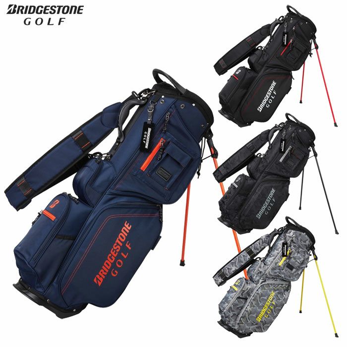 BSブリヂストンゴルフ軽量スタンドモデル9型キャディバッグ47インチ対応CB2525BRIDGESTONEGOLF2025年モデル日本正規品