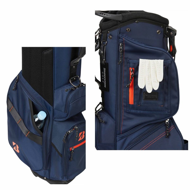 BSブリヂストンゴルフ軽量スタンドモデル9型キャディバッグ47インチ対応CB2525BRIDGESTONEGOLF2025年モデル日本正規品