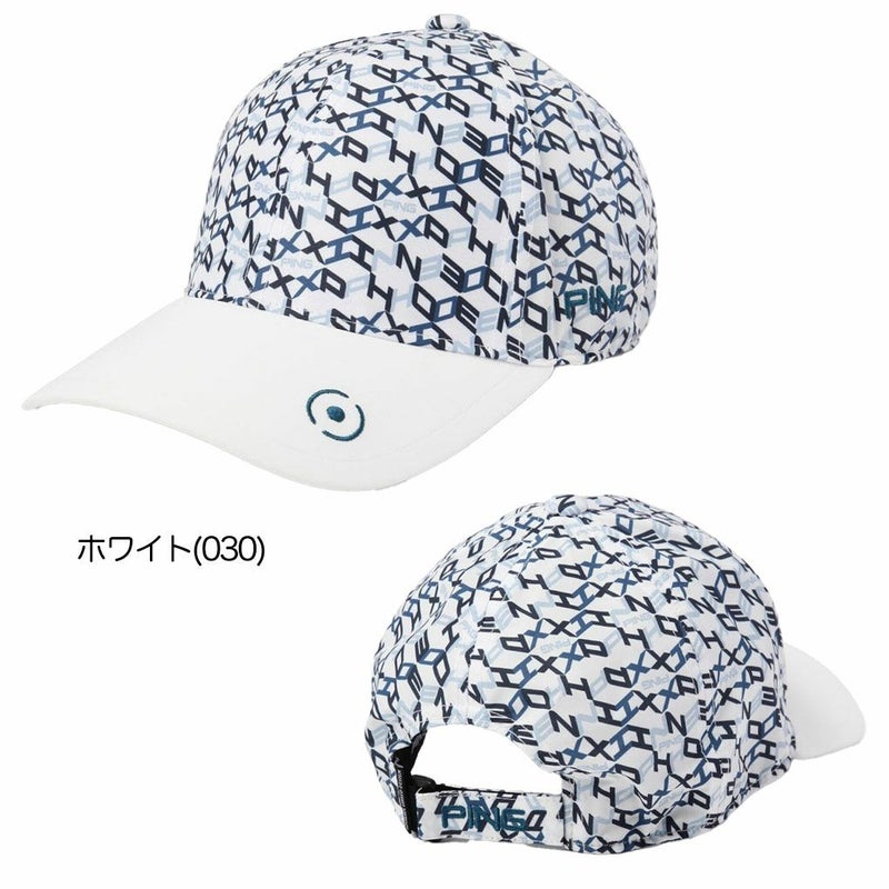 PINGピン総柄プリントキャップ621-5187101メンズゴルフキャップ帽子2025年モデル日本正規品