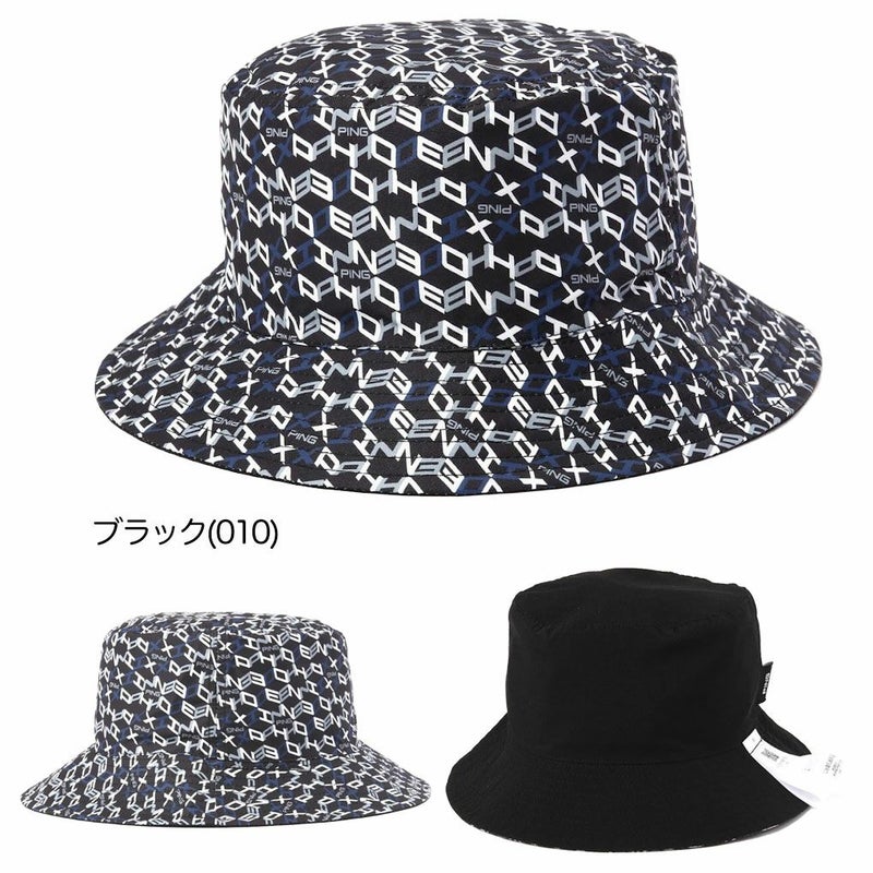 PINGピン総柄プリントリバーシブルハット621-5187103メンズゴルフキャップ帽子2025年モデル日本正規品