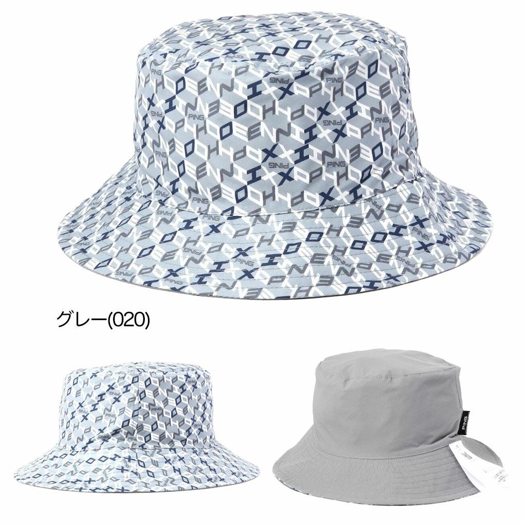 PINGピン総柄プリントリバーシブルハット621-5187103メンズゴルフキャップ帽子2025年モデル日本正規品