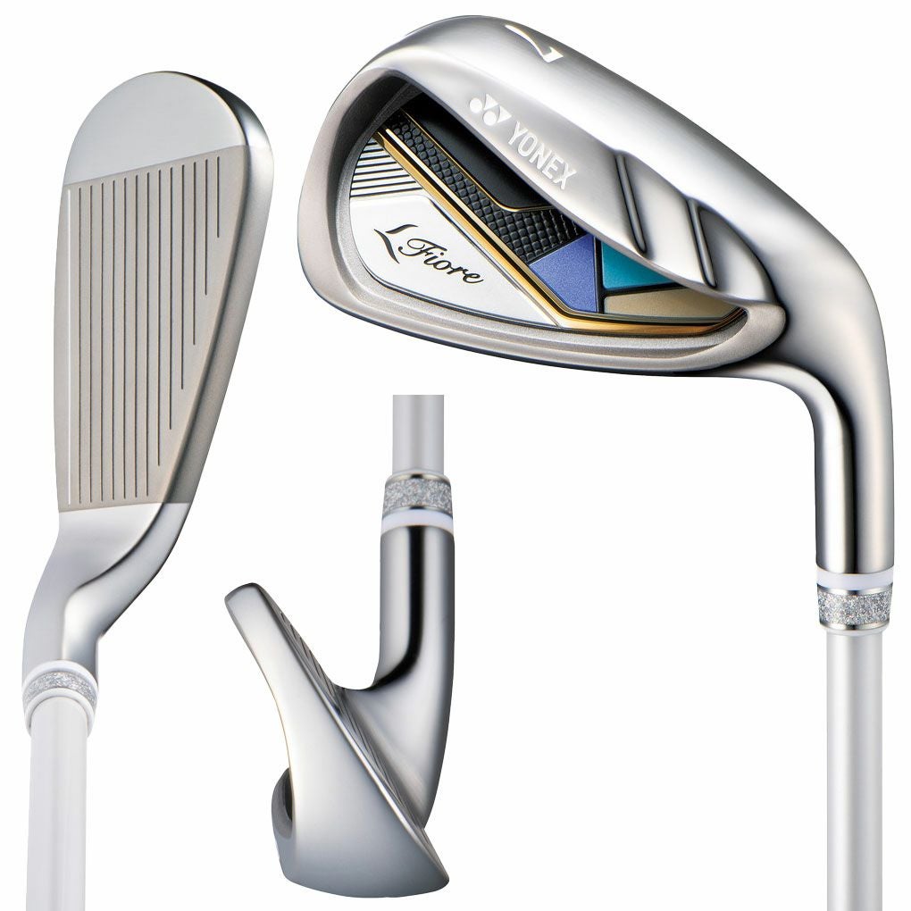 ヨネックスFIOREアイアン5本セット(7-9,PW,SW)レディース右用カーボンシャフトYONEXゴルフクラブ2025年モデル日本正規品