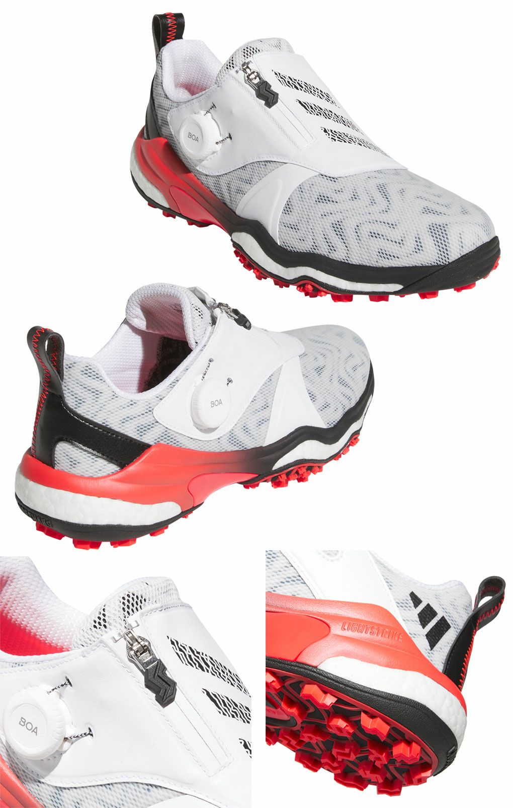 アディダススパイクレスシューズコードカオス25ボアNKZ93メンズゴルフシューズ靴2025年モデルadidas日本正規品