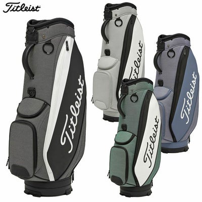 タイトリストパースートキャディバッグTB25PSCB9型47インチ対応ゴルフTitleist2025年モデル日本正規品