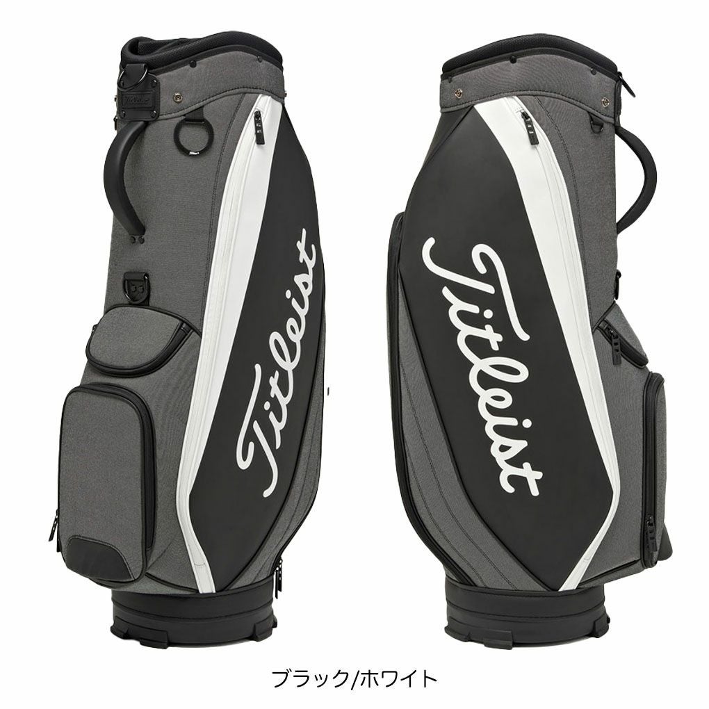 タイトリストパースートキャディバッグTB25PSCB9型47インチ対応ゴルフTitleist2025年モデル日本正規品