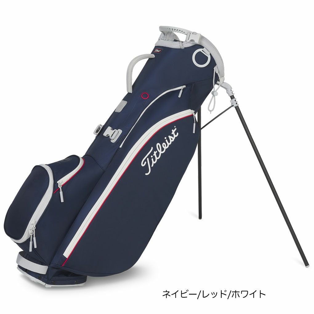 タイトリストNewPlayers4カーボンスタンドバッグTB25SX5A超軽量キャディバッグ8型4分割ゴルフTitleist2025年モデル日本正規品