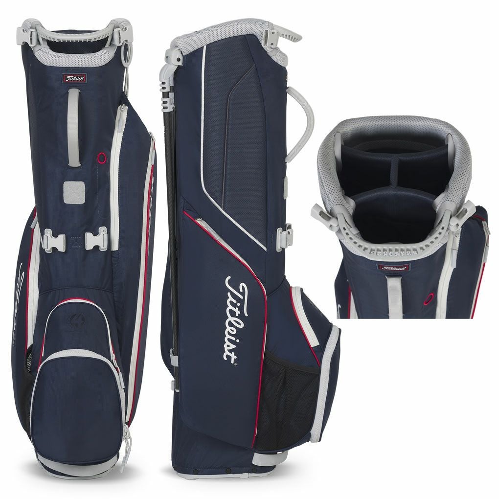 タイトリストNewPlayers4カーボンスタンドバッグTB25SX5A超軽量キャディバッグ8型4分割ゴルフTitleist2025年モデル日本正規品