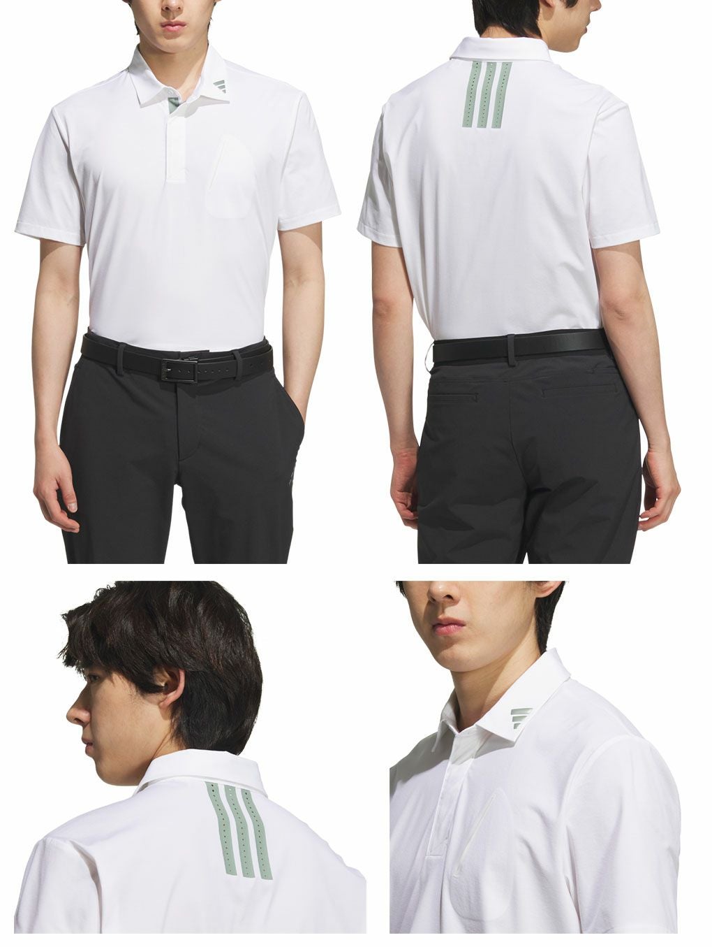 アディダスアディゼロツイストニットベンチレーション半袖シャツKUK74メンズゴルフウェアゴルフ2025春夏モデルadidas日本正規品