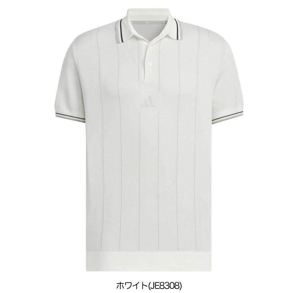 アディダスビヨンドザ コースルーズフィットニット半袖ポロKUK52メンズゴルフウェアゴルフ2025春夏モデルadidas日本正規品