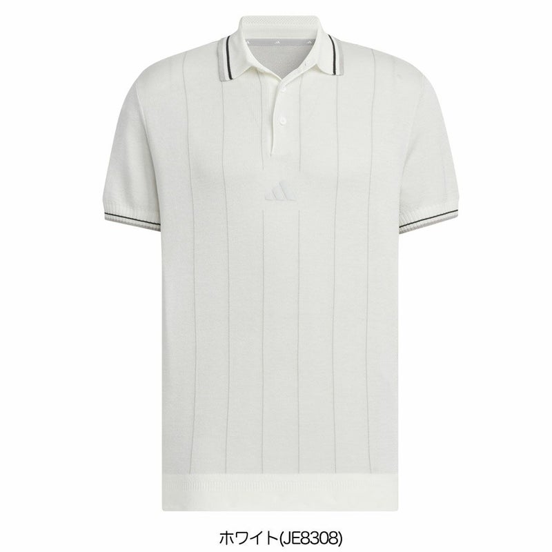 アディダスビヨンドザ コースルーズフィットニット半袖ポロKUK52メンズゴルフウェアゴルフ2025春夏モデルadidas日本正規品