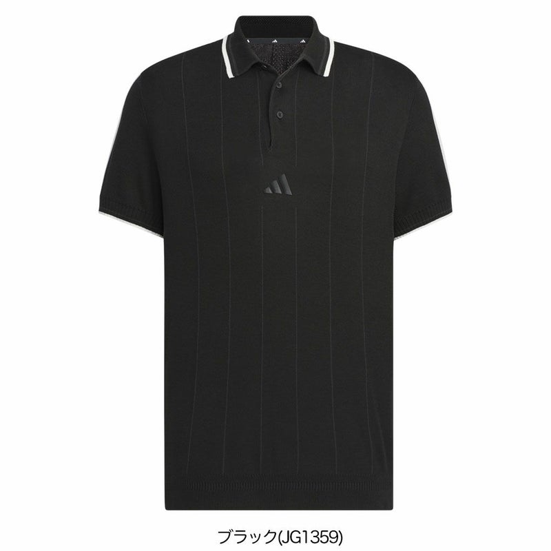 アディダスビヨンドザ コースルーズフィットニット半袖ポロKUK52メンズゴルフウェアゴルフ2025春夏モデルadidas日本正規品