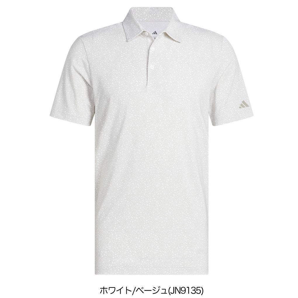 アディダスバンカープリント半袖シャツKUH61メンズゴルフウェアゴルフ2025春夏モデルadidas日本正規品